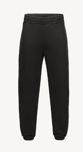 SWEATPANTS CUFFED WASHED DARK GREY