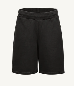 SWEATSHORTS RELAXED FIT DARK GREY WASHED