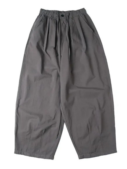 BALLON FIT COTTON PANTS