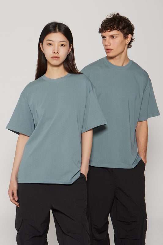 RELAXED FIT BLUE FUME