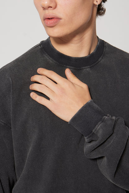 LONGSLEEVES WASHED GREY